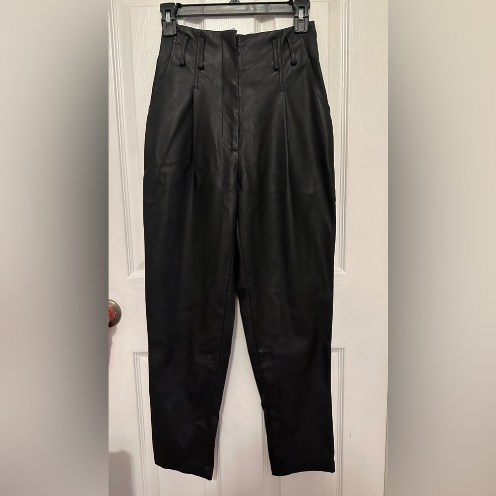 PULeather Tailored Pants